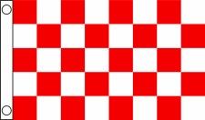 TCF 5X3 Checker Flag Red White